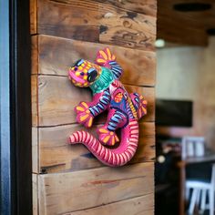 Talavera Hand-Painted Lizard Wall Art | Colorful Mexican Handcrafted Décor (Large) Painted Lizard, Talavera Art, Mexican Wall Art, Artisan Decor, Mexican Wall, Tiki Art, Wall Art Colorful, Handcrafted Decor, Art Colorful