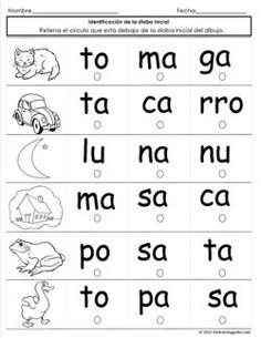 spanish worksheet with the words to be followed by an animal and other animals