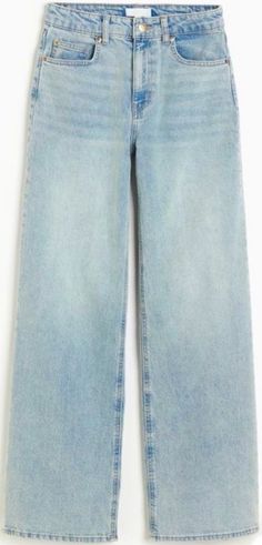 Trendy H&m Jeans For Fall, Casual H&m Cotton Jeans, H&m Casual Denim Jeans, H&m Casual Cotton Jeans, H&m Casual Relaxed Fit Jeans, H&m Casual Straight Leg Jeans, H&m Relaxed Fit Casual Jeans, H&m Straight Leg Cotton Jeans, H&m Dark Wash Denim Jeans