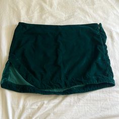 Super Cute And Sexy Velvet Mini Skirt By Free People I’m A Beautiful Emerald Green Velvet Green Velvet Skirt, Emerald Green Velvet, Green Mini Skirt, Velvet Mini Skirt, Free People Skirt, Velvet Skirt, Green Skirt, Green Velvet, Adventure Time