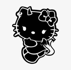 an image of a hello kitty sticker