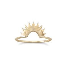 Sunburst Ring Sunburst Ring, Opal Solitaire Ring, Gold Sunburst, Ring Accessories, Sun Design, Sun Designs, Matching Necklaces, Christmas Jewelry, Shine On