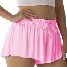 New Product 87% Nylon, 13% Spandex Imported Pull On Closure Hand Wash Only Premium Material Flowy Shorts: This Flowy Shorts For Women Is Made Of 87% Nylon And 37% Spandex, Super Soft And Draping Feeling Preppy Shorts. It’s A Cute Preppy Clothes For Teen Girls Trendy Stuff. This Flowy Athletic Shorts For Women Is Quick-Drying, Moisture Wicking, Super Soft, Light Weight And Breathable, Super Comfy And Feels Cool To The Tough, Not Thick Or Hot Fabric. Double Layer Design Butterfly Shorts: Elastic I Cute Preppy Clothes, Flowy Athletic Shorts, Butterfly Shorts, Trendy Stuff, Nike Shorts Women, Preppy Shorts, Preppy Clothes, Hotty Hot Shorts, Puff Girl