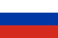 the russian flag is shown in red, white and blue with an orange stripe on it