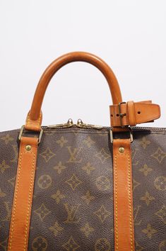 Brand: Louis Vuitton Style: Keepall Bandouliere Size: 55 Width: 55cm Height: 39cm Depth: 25.5cm Handle Drop: 13cm Strap Drop: 50cm - 60cm Exterior Condition: Very Good - Vintage Interior Condition: ﻿Excellent Exterior Colour: Monogram / Brown Interior Colour: Brown Hardware Colour: Gold Serial Code: 232 Manufactured In: France | February 1988 Comes With: Strap & Luxe Collective Dustbag i>Delivery 5-8 or 10-15 working days Please note that during high season and Sale period, delivery times may be affected We accept payment with a Credit card, Debit card, or PayPal.Note: Our Items are totally New High quality Brand Inspired Refurbished. Please make sure you are well aware of it before buying any of the Item.T&C's Apply in case of refunds. Please send us message on below chat to confirm avail Garment Cover, Interior Colour, Louis Vuitton Keepall, Brown Interior, Vintage Interior, Denim Design, Vintage Chanel, Classic Flap, Exterior Colors