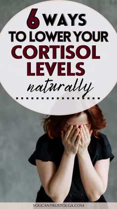 6 Ways to Reduce Your Cortisol Levels Naturally (tips) - lowering cortisol levels can become life-changing. If you experience high stress and anxiety, sleeping difficulties, mood swings for no reason, or sugar cravings that can mean that you have high cortisol and your adrenal health is compromised. Balancing your hormones is the solution - learn how to do it naturally. health and wellness | hormone health | cortisol imbalance Tips To Lower Cortisol, How To Reduce High Cortisol Levels, How To Balance Cortisol Levels Naturally, Natural Ways To Lower Cortisol, Cortisol Balance, Cortisol Imbalance, High Cortisol Signs