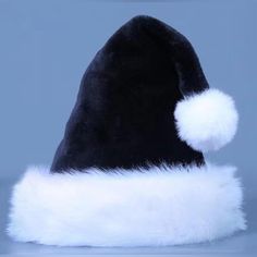 6 Piece Christmas Hat Xmas Santa Claus Hats Plush Santa Hats Adult For Christmas Festive Holiday Party Supplies(Black) Santa Wreath Hat, Santa Hat Pattern Felt, Black Beanie Costume Hat For Winter, Black Beanie For Winter - Costume Hat, Black Winter Mini Cap, Winter Party Beanie Mini Hat, Black Party Hat For Winter, Black Winter Party Hat, Black Party Hats For Winter