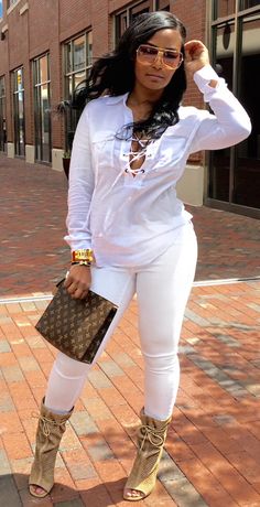 Pinterest: @therealtiaira † White Party Outfits Women, Party Outfits Black Women, White Party Outfits, Outfit With Jeans, White Party Outfit, All White Party, Party Outfits