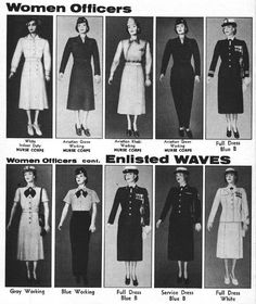 an advertisement for women's uniforms from the 1950's and 1960s's