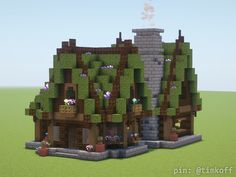 Stone Path Minecraft, Goblincore House, Minecraft Palettes, Minecraft Cottagecore, Minecraft Interior Design, Stone Path