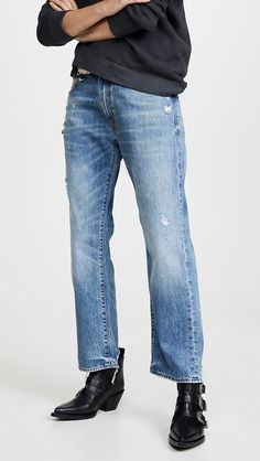 R13 Boyfriend Jeans | SHOPBOP R13 Denim, Best Jeans For Women, Fall Denim, Denim Trends, Denim Branding, Best Jeans, 가을 패션, Rivets, Cut And Style