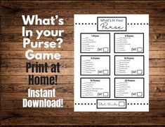 what's in your purse game printable instant instant instant instant instant instant instant instant instant