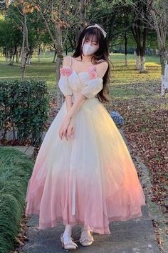 Fabric: Polyester Style types: Sweet Lolita Season: Spring, Summer, Autumn, Winter Include: Dress*1 (Any of the accessory is not included.) Size (IN) Bust Waist Sleeve Length Dress Length S 36.61 25.98 10.24 47.64 M 38.19 27.56 10.31 47.83 L 39.76 29.13 10.31 48.03 XL 41.34 30.71 10.39 48.23 Size (CM) Bust Waist Sleeve Length Dress Length S 93 66 26 121 M 97 70 26.2 121.5 L 101 74 26.2 122 XL 105 78 26.4 122.5 Cute Kawaii Dresses, Princess Core Dress, Pastel Dress Outfit, Moth People, Pink Fairy Costume, Pink Ombre Dress, Pretty Oc, Dream Daughter, Mushroom Dress