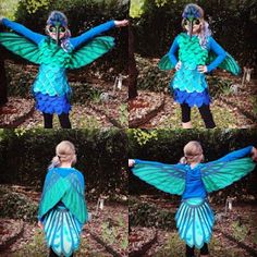 Humming Bird Costume, Hummingbird Costume, Parrot Costume, Owl Wings, Baby Kostüm, Bird Costume, Angel Costume, Animal Costumes, Kids Dress Up