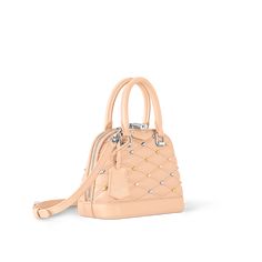 LOUIS VUITTON® - Alma Bb - Beige Lv Alma Bb Bag, Lv Bb Alma, Alma Louis Vuitton, Louis Vuitton Bb Alma, Cream Louis Vuitton Bag, Louis Vuitton Alma Bb Damier, Lv Alma, Alma Bb, Louis Vuitton Trunk