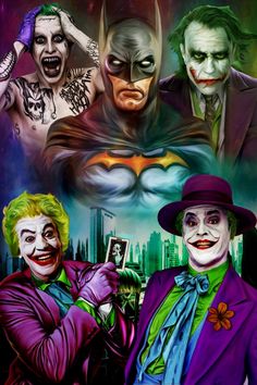 the jokers are all dressed up for halloween