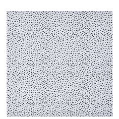 a white and black polka dot print fabric