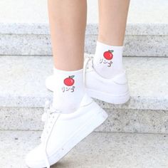 Size:Free Size Material：Cotton Cute Stretch Summer Socks, Casual White School Socks, Cute White Stretch Socks, Cute Stretch White Socks, Casual Socks For School In Spring, Casual School Socks For Spring, White Cotton School Socks, Casual Stretch Socks For School, Cute White School Socks