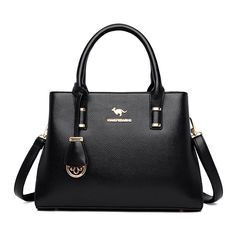 Style: Urban Simplicity Material: PU Fashion Element: Other Suitcase shape: Horizontal square Closure Type: Zipper Occasion: Daily Matching Style2: Women's Handbag Fashionable Mom, Crossbody Bag Fashion, Women Bag, Bag Fashion, Mom Style, Black Handbags, Casual Bags, Charging Cable, Elegant Woman