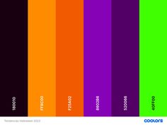 an image of the color scheme for different colors in this page, there is no image to describe