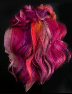 Samantha Smith, Pink Ombre Hair, Rave Hair, Haircut Inspiration, Punk Hair, Hair Color Pink, Unicorn Hair, Short Hair Color