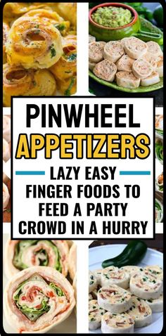 Pinwheel Appetizers - 33 Lazy Easy Recipes For Parties Appetizers For Office Party, Make Ahead Room Temp Appetizers, Birthday Appetizers Finger Foods, Party Food Appetizers Make Ahead, Church Appetizers Finger Foods, Pre Made Party Food, Vegetable Pinwheel Appetizers, Easy App For A Crowd Appetizer Ideas, Easy Fast Finger Foods