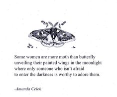 a black and white photo with a quote from amanda celek about butterflies on it