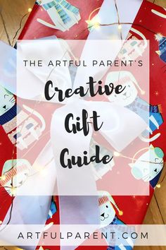 Looking for a creative gift guide for kids this holiday season? Here are the Artful Parent’s gift guides for kids, full of the best ideas for fun and creative presents.
​gift ideas | easy gift ideas | holiday gift ideas | Christmas for kids | Christmas for children #giftguide