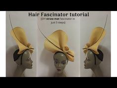 Handmade Fitted Fascinator With Structured Crown, Adjustable Sinamay Fascinator With Structured Crown, Classy Artwork, Kentucky Derby Party Hats, Derby Hats Diy Ideas, Fascinator Ideas, Flower-shaped Fitted Fascinator For Weddings, Derby Hats Diy