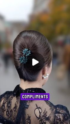 Unicorn Salon 🦄 on Instagram: "Create a stunning and elegant hairstyle that’s sure to turn heads and earn endless compliments! This easy-to-do style is not only beautiful but also fun to create, making it perfect for any occasion. Add your personal touch with accessories, and get ready to shine with this effortlessly chic look!" Hairclip Ponytail, Wow Hair, Cute Bun, Cute Bun Hairstyles, Hairstyle Videos, Wow Hair Products, Fall Hair Trends, Messy Bun Hairstyles, Hairstyle Tutorial