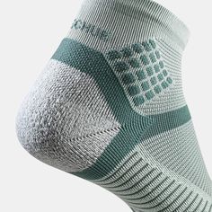 This model is sold in packs of 2 pairs of socks of the same colour. | Quechua Women's Hike 900 Hiking Socks - 2 Pairs in Pale Mint, Size 9.5 - M12 Woman Hiking, Walking Socks, Womens Cycling Clothes, Base Layer Women, Bike Pump, Hiking Socks, Tent Accessories, Gravel Bike, Bike Helmet