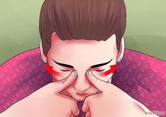 If you are suffering from sinus pressure or congestion, massaging your sinuses may help to alleviate some of your irritation. Massaging the sinuses and the tissues surrounding the sinuses can help relieve the pressure and drain... Remedy For Sinus Congestion, Home Remedies For Sinus, Sinus Pressure, Menstrual Health, Unwanted Facial Hair, Night Routine, Home Remedies