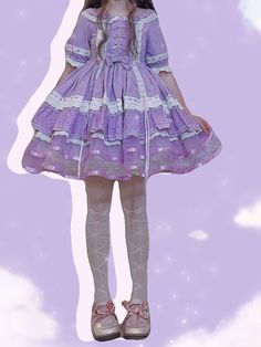 This price is only for an OP, others are not included. Size1234Bust889296100Waist71757983Full Length90929496Hem Circumference280280280280 Purple Fairy Kei Dress For Spring, Fitted Fairy Kei Skirt, Fairy Kei Fitted Skirt, Fairy Kei Fitted Skirt For Spring, Cute Fitted Purple Skirt, Cute Purple Summer Skirt, Tier Skirt, Tiered Skirt, Color Options