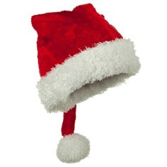 Plush Christmas HatMade of 100% polyester.One size fits most, fitting up to 7 3/8.Crown measures 21 inches deep with tassel and 2 1/2 inches cuff, 11 inches wide.Soft and warm material.Hand washable.Imported.Available in red/white. Our Plush Christmas Hat is perfect santa hat for everyone! There's no better way to get into the X-mas spirit than with this classic Santa hat. This plush and soft christmas hat is one of the most popular hat for Christmas season and you will really feel like Santa wh Red Adjustable Holiday Hat, Adjustable Red Hats For Holiday, Adjustable Red Hat For Holiday, Adjustable Red Mini Hat For Holidays, Red Christmas Hat For Festive Occasions, Red Adjustable Christmas Hat, Adjustable Red Christmas Hat, Red Holiday Hats For Winter, Red Christmas Cap