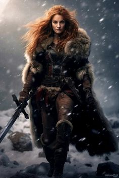 Ginger skyrim worrior unperfect snow Men Books, Fantasy Fiction Books, Barbarian Woman, Viking Warrior Woman, Viking Women, The Adventure Begins, Viking Woman, Shield Maiden, Female Character Inspiration