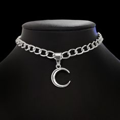 2" Chain Extender. Lobster Clasp Closure. Cb159 #Choker #Moonnecklace #Necklace #Jewelry Luna Moon Choker Necklace, Moon Choker, Chain Extenders, Choker Necklaces, Accessories Jewelry Necklace, Moon Necklace, Women Accessories Jewelry, Crescent Moon, Necklace Jewelry