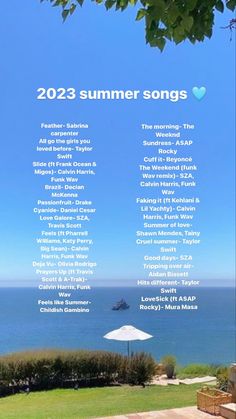 Summer 2023 playlist Summer Watchlist