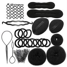 Fashion-Women-Magic-Braiders-Hair-Twist-Styling-Clip-Stick-Bun-Maker-Braid-Tool Bun Maker Hairstyles, Hair Tool Set, Diy Updo, Hair Braiding Tool, Braid Tool, Black Hair Accessories, Hair Bun Maker, Hair Braider, Easy Bun Hairstyles