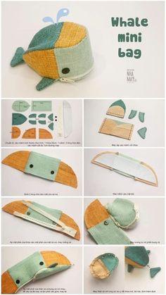 instructions to make a stuffed animal that looks like a fish