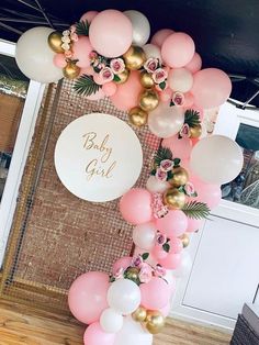 Mesh Backdrop, Girl Shower Themes, Deco Ballon, Baby Cupcake, Girl Baby Shower Decorations, Baby Shower Inspiration, Baby Shower Princess, Baby Shower Backdrop