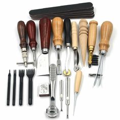 many different types of tools are shown in this image