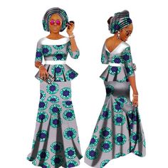 New Style 2-pieces suit African Dresses for Women African Print Clothing Fashion Sexy Maxi Dress Plus Size https://m.alibaba.com/product/60737482615/New-Style-2-pieces-suit-African-Dresses.html?__sceneInfo={"cacheTime":"1800000","type":"appDetailShare"} African Dresses Modern Beautiful, Summer African Dresses, Kitenge Dress, Africa Style, Maxi Dress Plus Size, African Print Tops, Style Africain