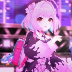 Riamu Icon, Riamu Yumemi Gif, Idolmaster Riamu, Idolmaster Cinderella Girls, Yami Kawaii, Art Manga