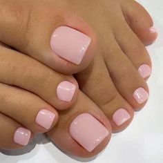 Feet Gel Nails Cute, Sheer Pedicure Toenails, Natural Toenails Color, Acrylic Overlay Nails Summer, Natural Pink Pedicure, Neutral Pink Pedicure, Natural Color Pedicure, Natural Looking Pedicure, Clear Pink Pedicure