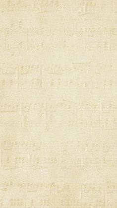 an old sheet of music with musical notes on it