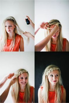 love this Braid Bangs, Pretty Braid, Braid Crown, Braided Fringe, Braided Bangs, Braided Headband