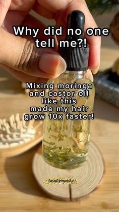 How To Apply Castor Oil For Hair Growth, Moringa Oil Benefits Hair, Rosemary Castor Oil Hair Growth Recipe, Castor Oil Recipes For Skin, Oregano Oil Benefits Hair Growth, Natural Hair Growth Oil Recipe, Moringa For Hair Growth, Hair Growth Recipes Homemade, How To Grow Thicker Hair