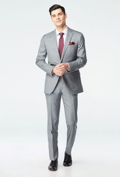 Make every occasion a special occasion with our luxury Super 150s wool fabrics. The best suit in your closet offers warmth, softness and that 'je ne sais quoi' quality that turns heads and gives you that special edge. Men Gray Suit Outfit, Men’s Grey Suit, Bespoke Fitted Winter Suits, Fitted Winter Suits For Semi-formal Occasions, Elegant Winter Suits In Suiting Fabric, Winter Semi-formal Fitted Suit, Timeless Fitted Winter Suit, Elegant Winter Fitted Suits, Formal Winter Suits In Suiting Fabric