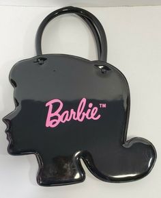 Barbie Purse, Barbie Head, Yard Sales, Coin Bag, Barbie Collector, Garage Sales, Yard Sale, Black Vinyl, Estate Sale