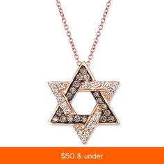 in stock Chocolate Diamond, Star Of David Pendant, Chocolate Diamonds, Le Vian, Holiday Ready, Star Of David, Fine Jewellery Necklace, Jewelry Rings Engagement, Beauty Gift